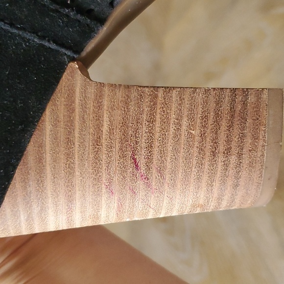 Lucky Brand Peep Toe Block Heel Bootie - Picture 4 of 9